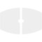 Ekena Millwork Kailey Architectural PVC Ceiling Medallion, 32"W x 21 3/8"H x 3"ID x 17 1/4"C x 1"P, Two-Piece CMP32X21KY2-03000 - alternate 2